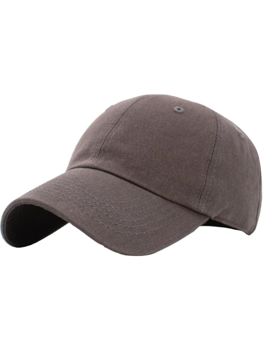 〽️Unisex Dark Gray Adjustable Low Crown Baseball Classic Cotton Plain Dad Hats